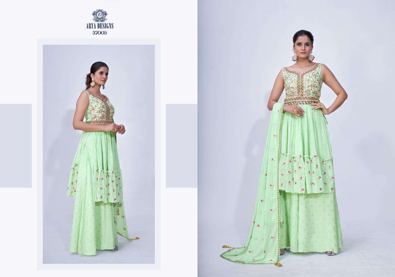 Arya Designs Blush Vol 2 Party Wear Gharara Sharara Suit view 13