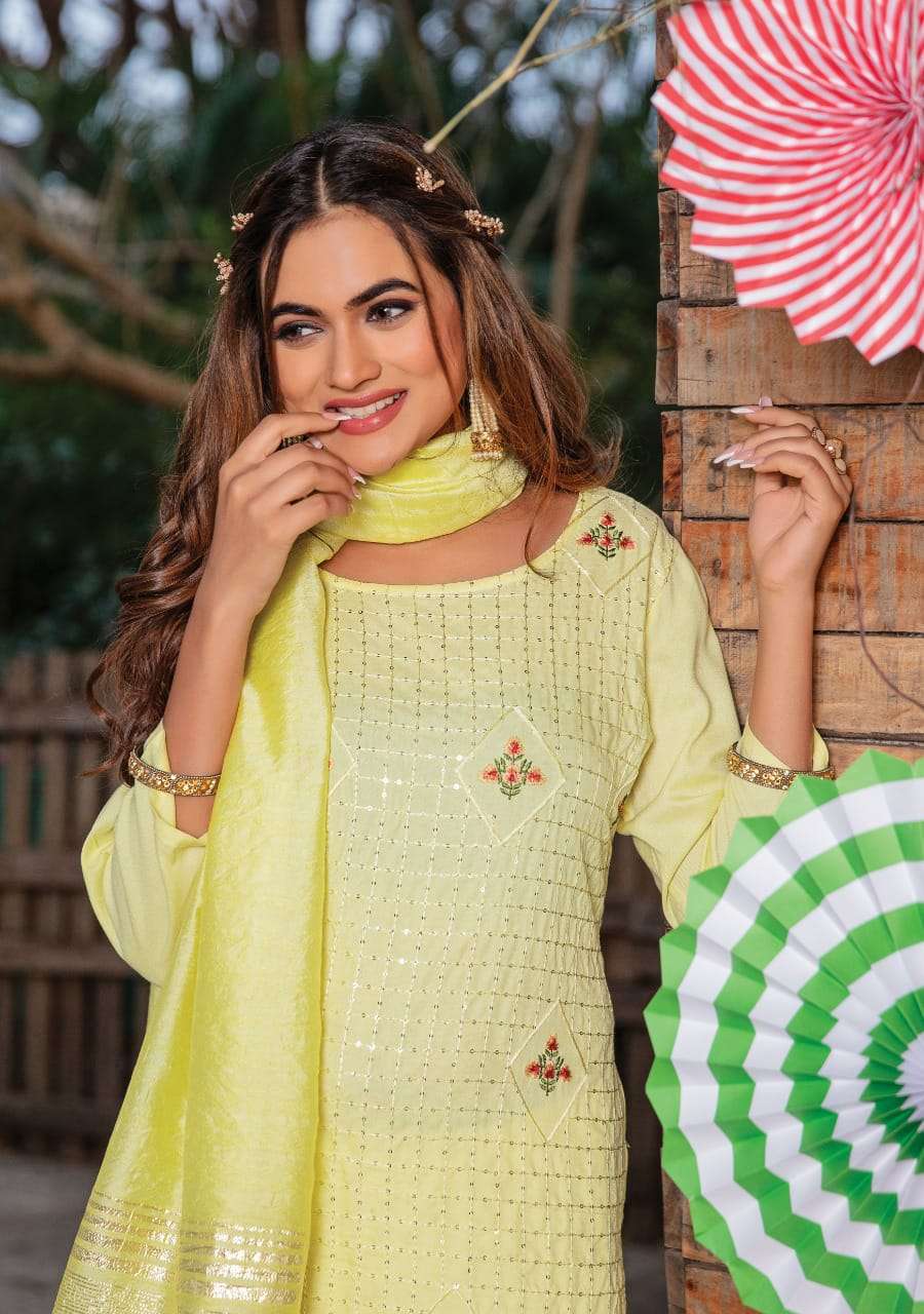 Wanna Laila Designer Readymade Women Ethnic Wear Sharara Dress Collection view 2