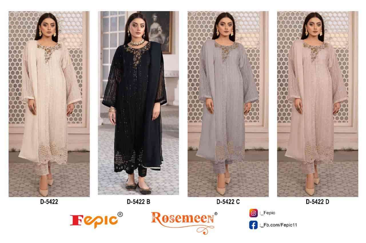 Fepic D 5422 Colors Pakistani Fancy Style Salwar Suit Online view 4