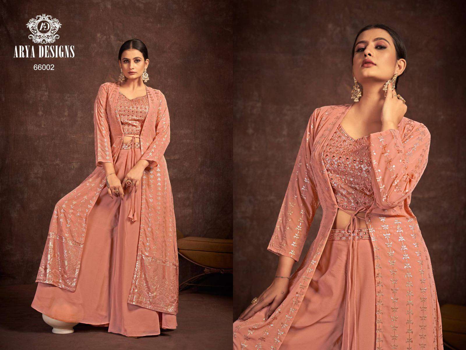 Arya Designs Blush Vol 4 Latest Designer 3 Piece Partywear Collection view 4