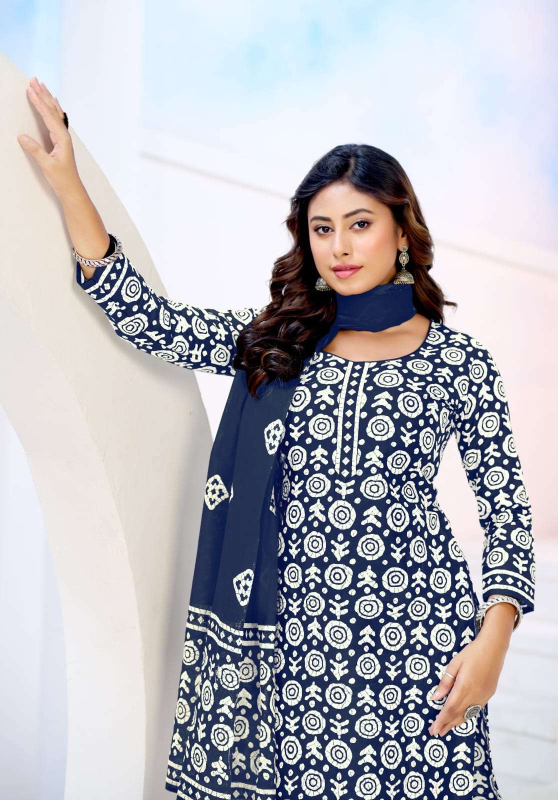 Mayur Trendy Batik Vol 11 Pure Cotton Ladies Suit view 9