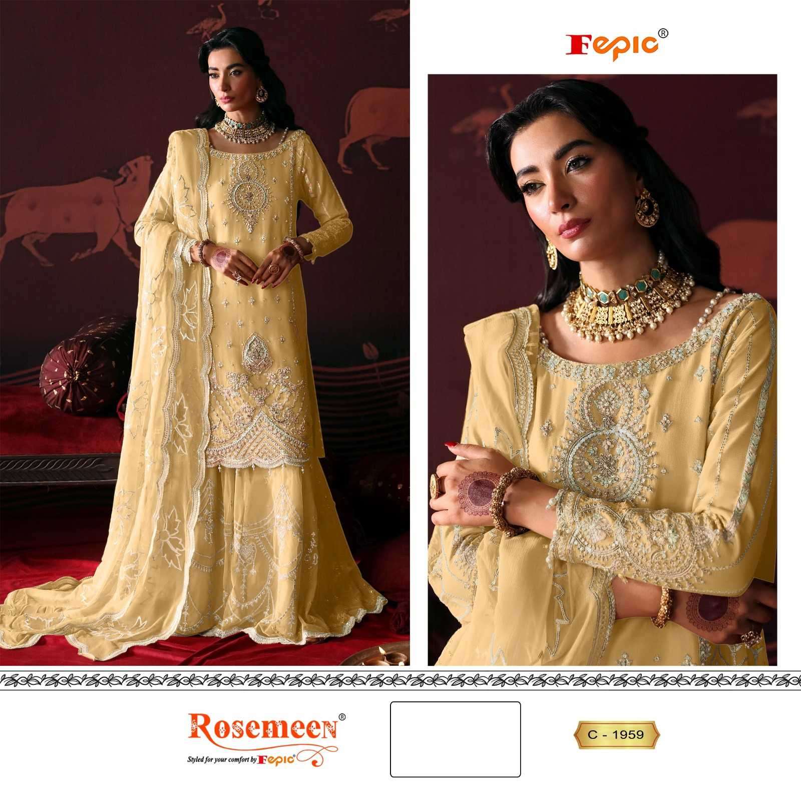 Fepic C 1959 Colors Pakistani Suit Salwar view 2