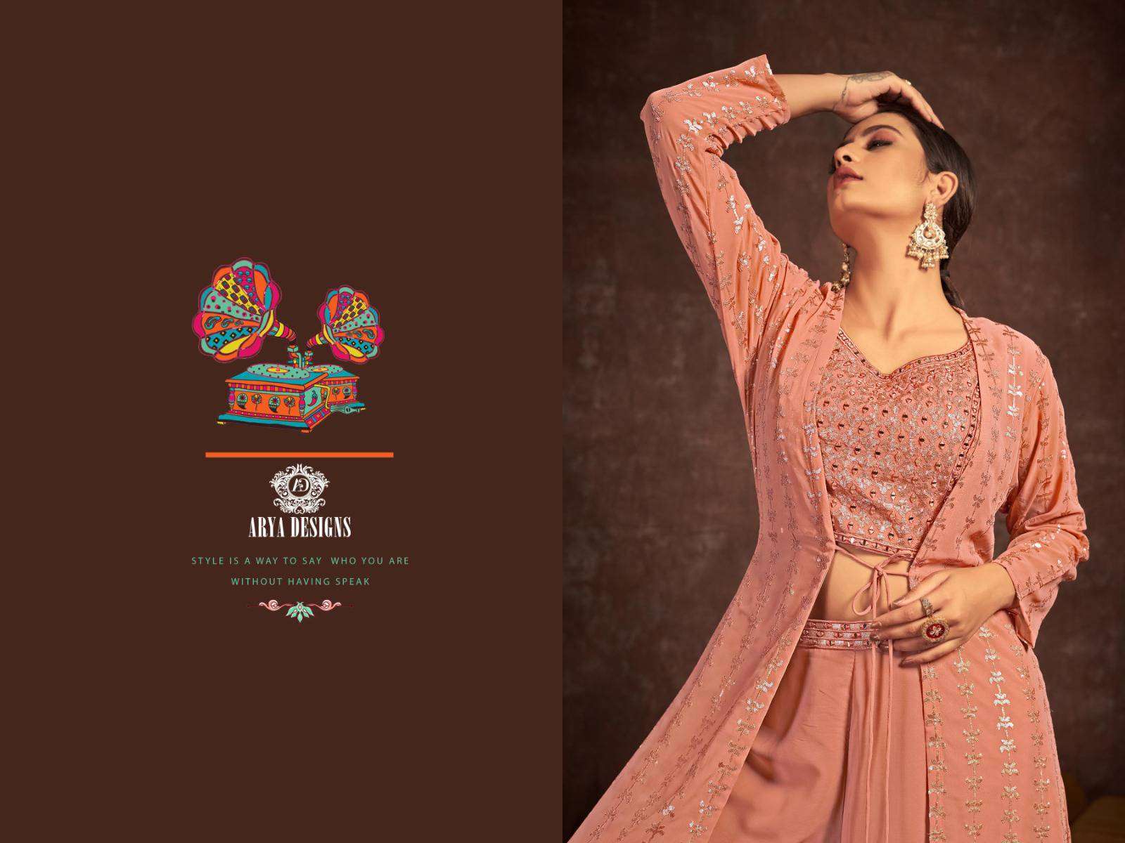 Arya Designs Blush Vol 4 Latest Designer 3 Piece Partywear Collection view 2