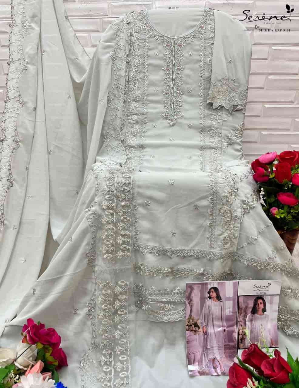 Megha Export S 299 Colors Festive Wear Style Designer Georgette Suit Wholesalers view 9