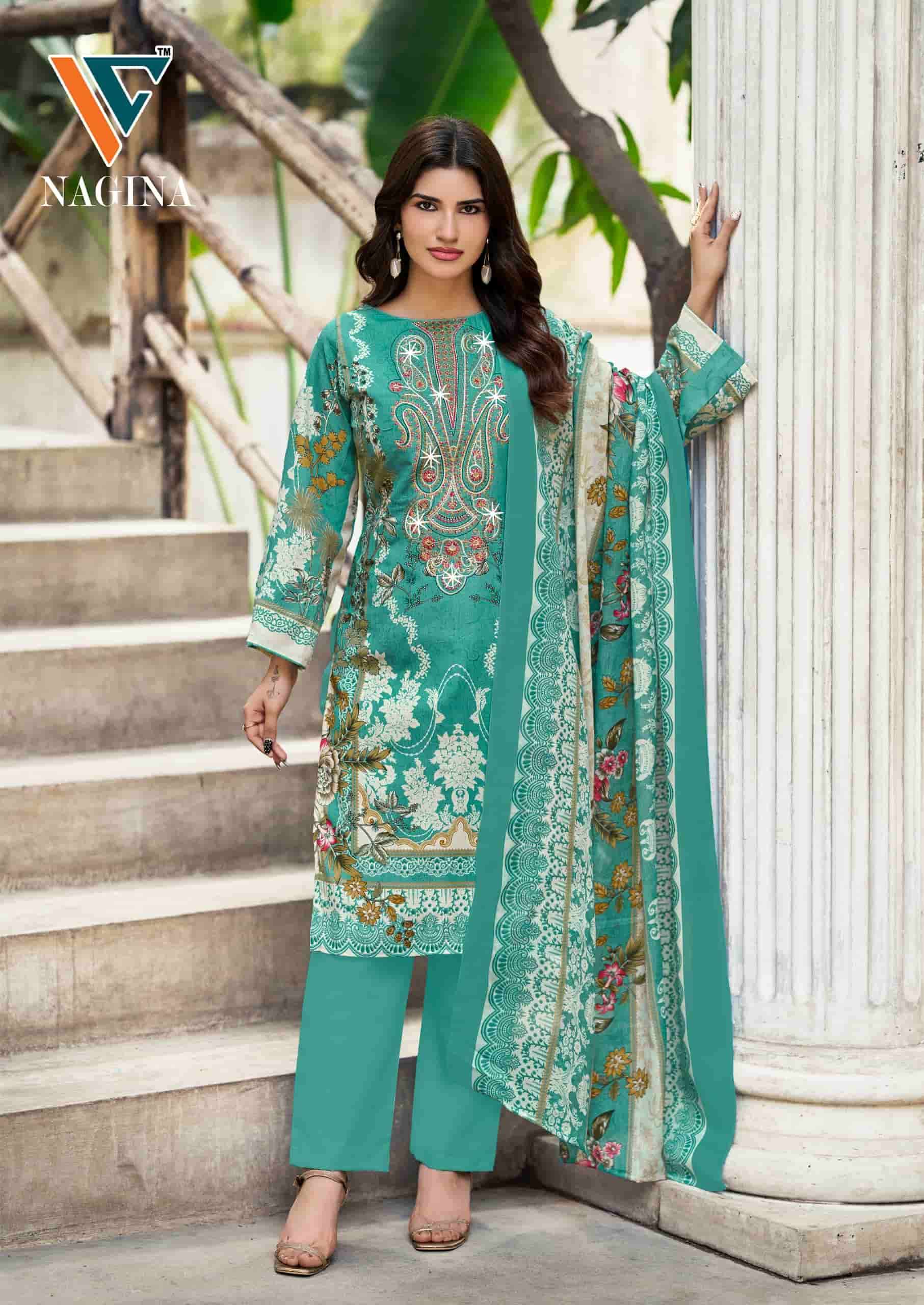 Vandana Fashion Nagina Vol 12 Unstitch Cotton Dress Material view 10