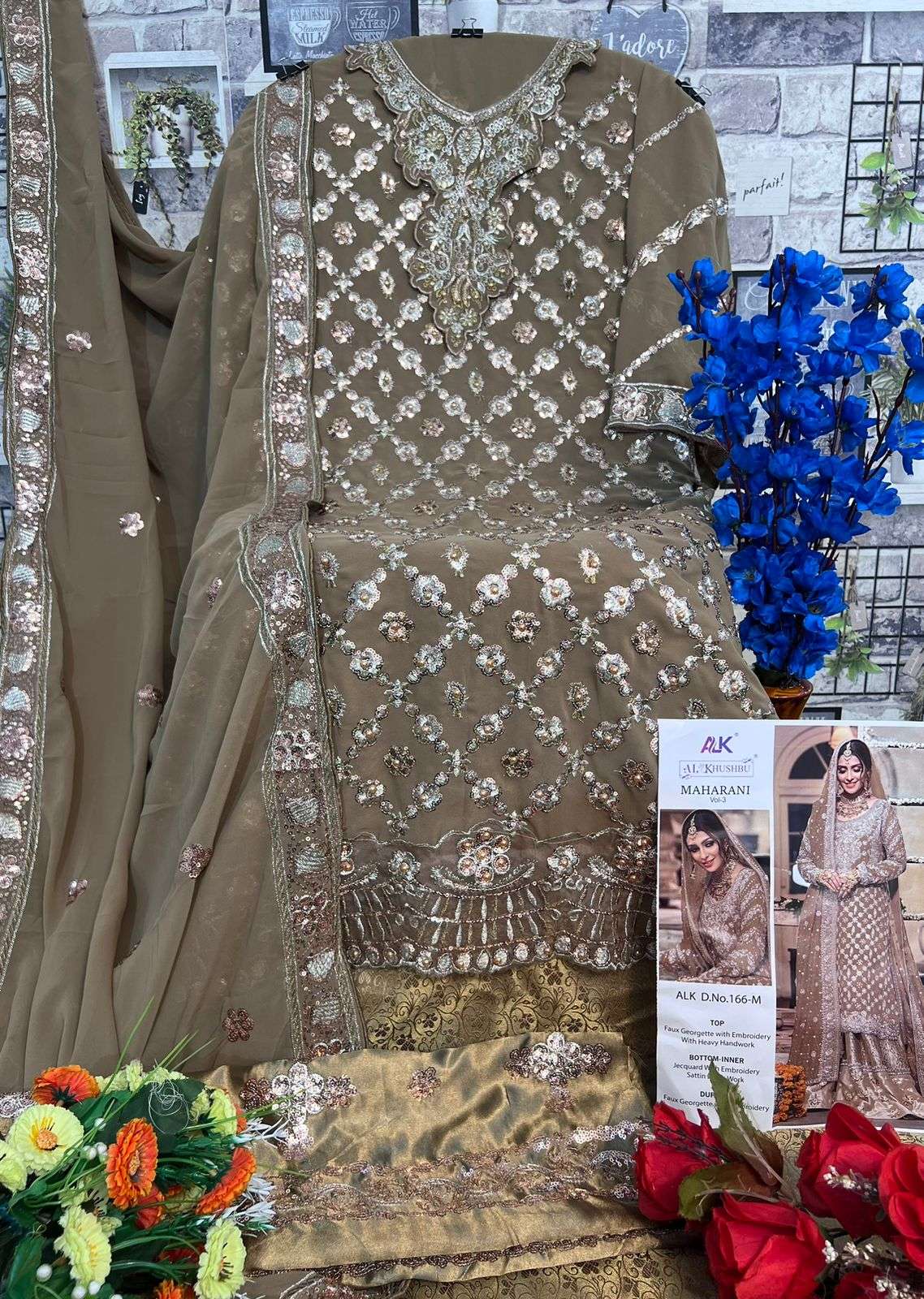 Al Khushbu Maharani Vol 4 Colours 4 Pakistani Suit Designs view 10