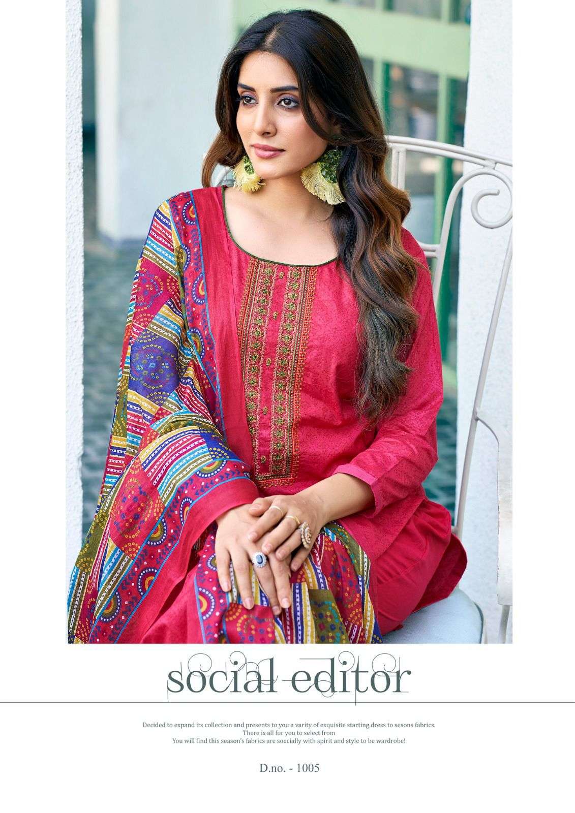 Saanvi Trends Romani Cotton Dress Material view 11
