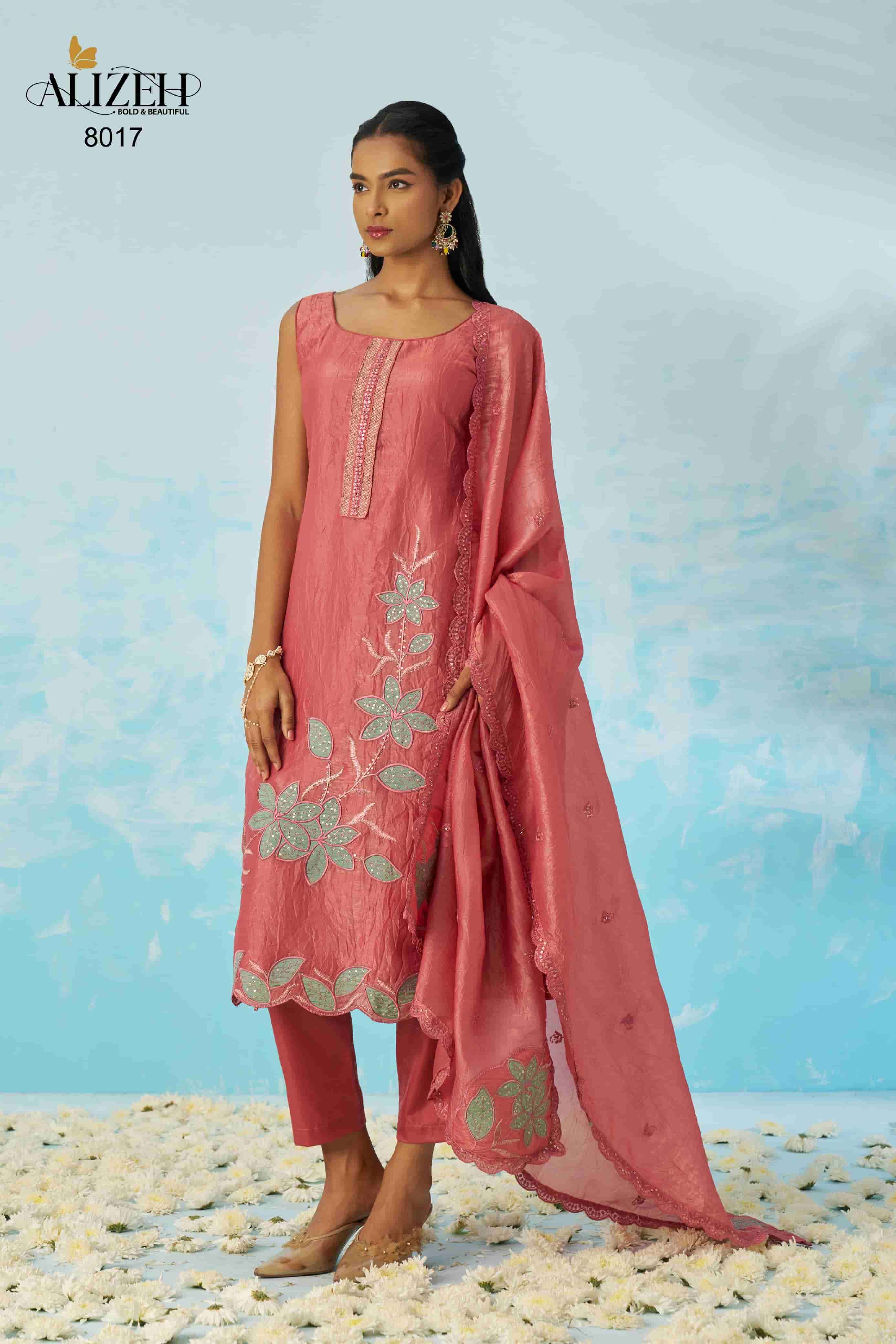 Alizeh Jasmine Fancy Crush Salwar Suit view 11