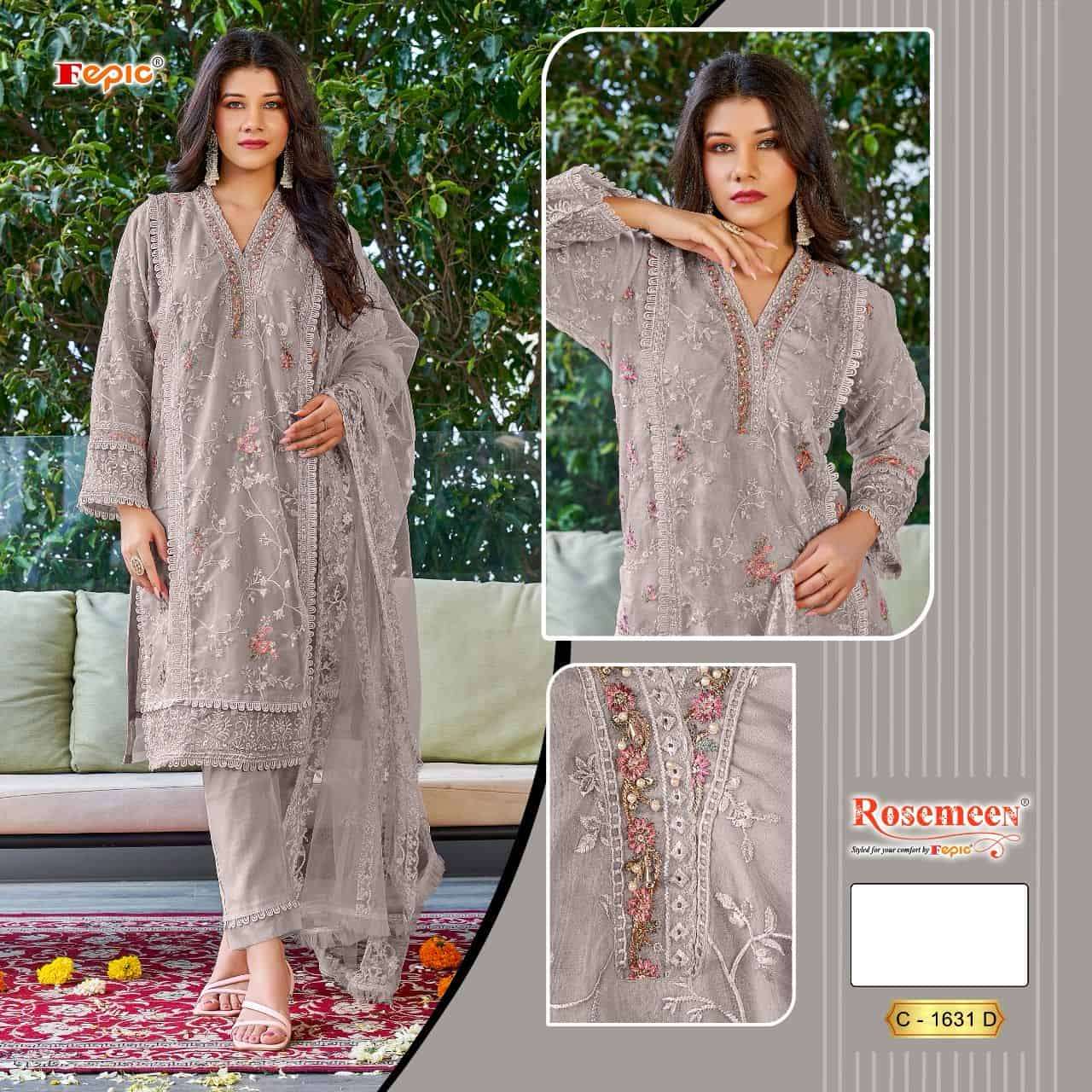 Fepic C 1631 Colors Pakistani Festive Wear Style Designer Salwar Suit Wholesalers view 3