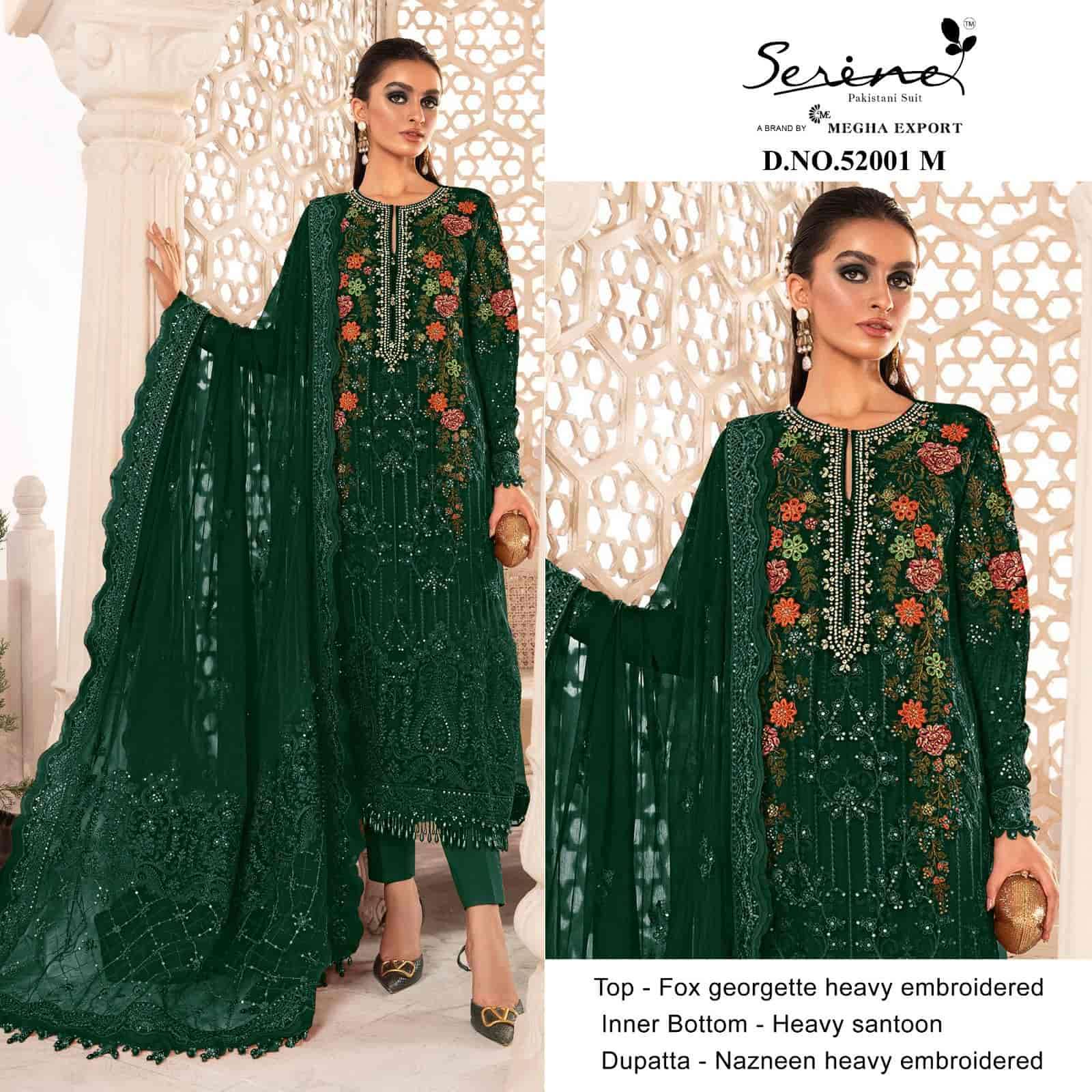 Megha Export 52001 Colors Pakistani Style Fancy Designer Salwar Suit Wholesalers view 3