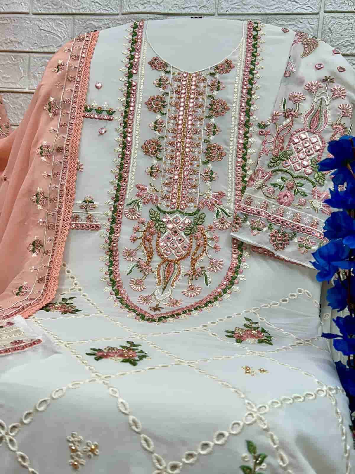 Al Khushbu Zahra Rubab Vol 2 Pakistani Embroidered Suit Wholesalers view 8
