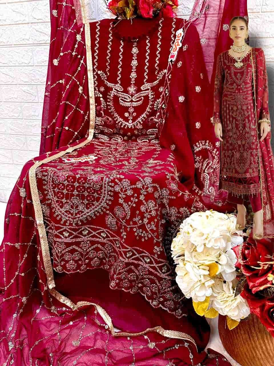 Fepic Rosemeen Heavy Embroidered Pakistani Suit view 5