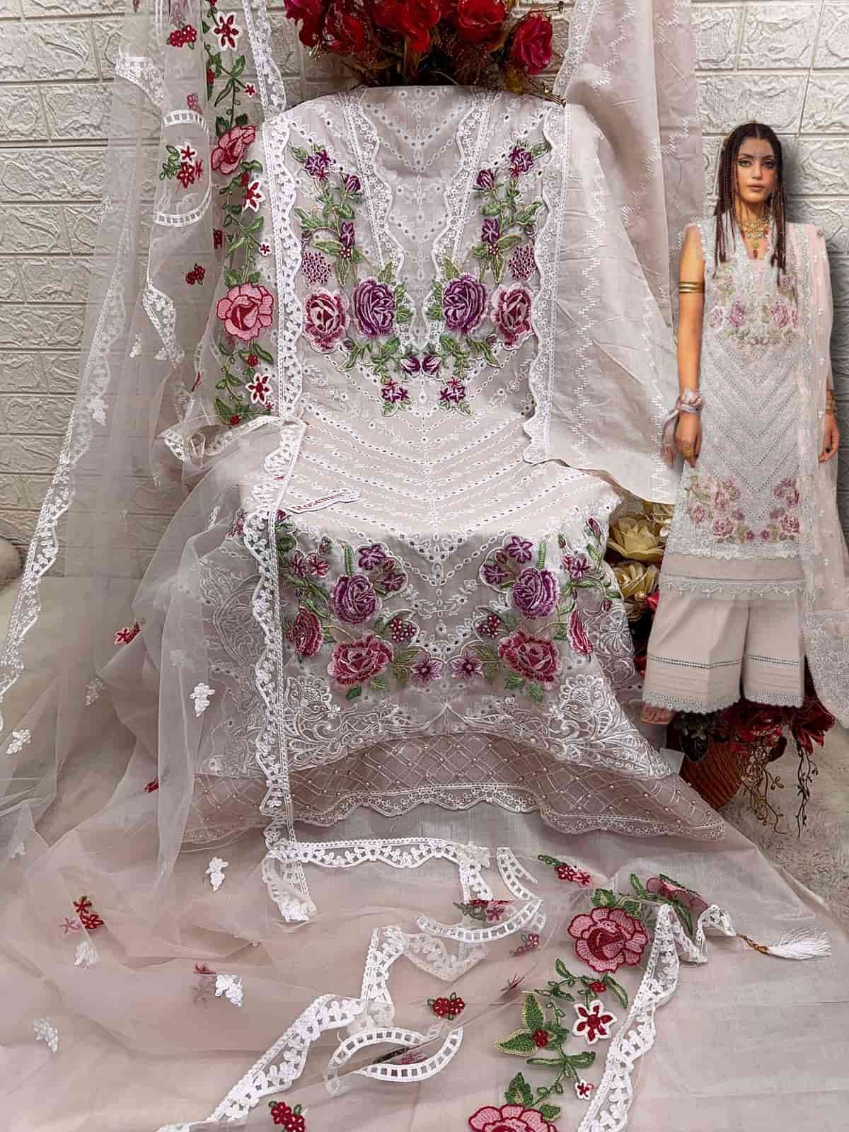 Fepic C 1792 B Exclusive Heavy Designer Style Cotton Embroidered Dress Collection view 2