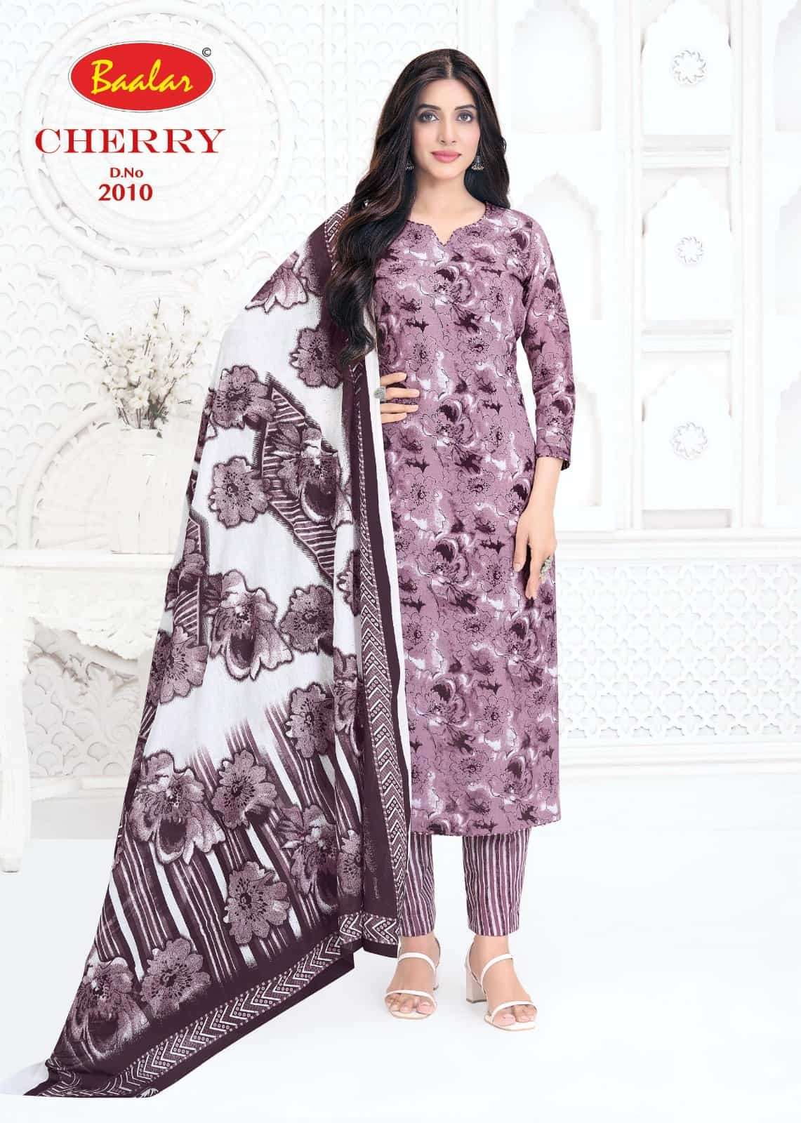 Baalar Cherry Vol 2 Pure Lawn Cotton Salwar Suit Catalog view 3