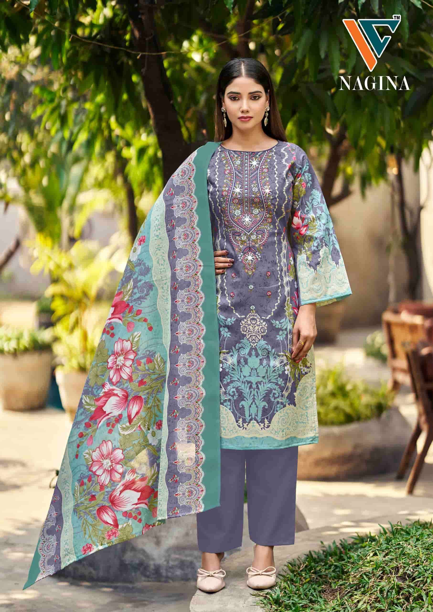 Vandana Fashion Nagina Vol 12 Unstitch Cotton Dress Material view 19