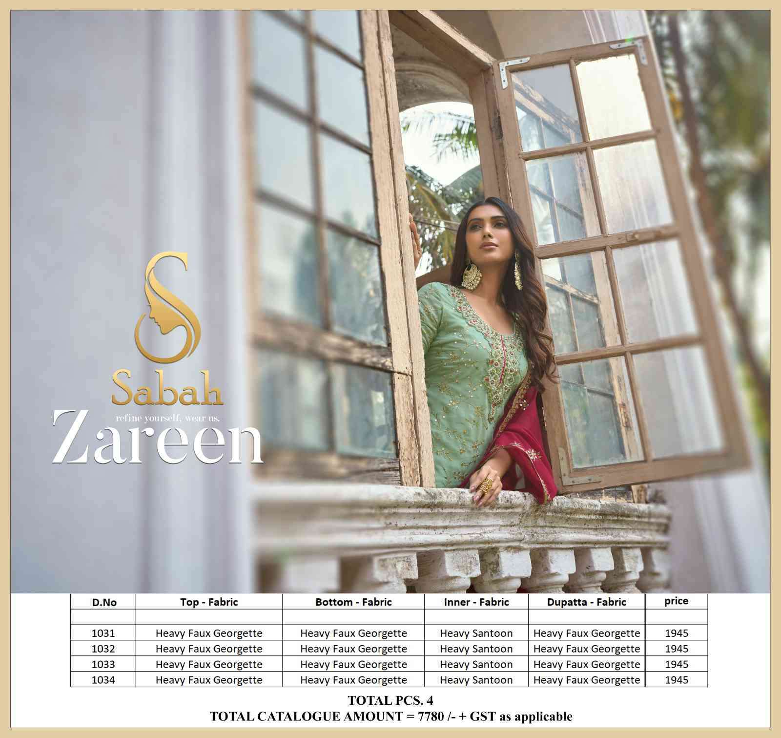 Fk Fashion Sabah Zareen Partywear Designer Work Palazzo Dress view 9
