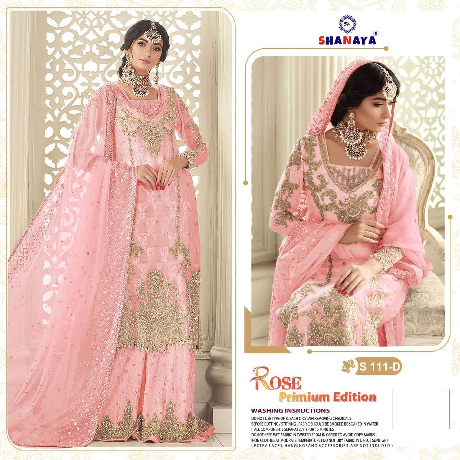 Shanaya S 111 Colors Designer Partywear Pakistani Suit view 3
