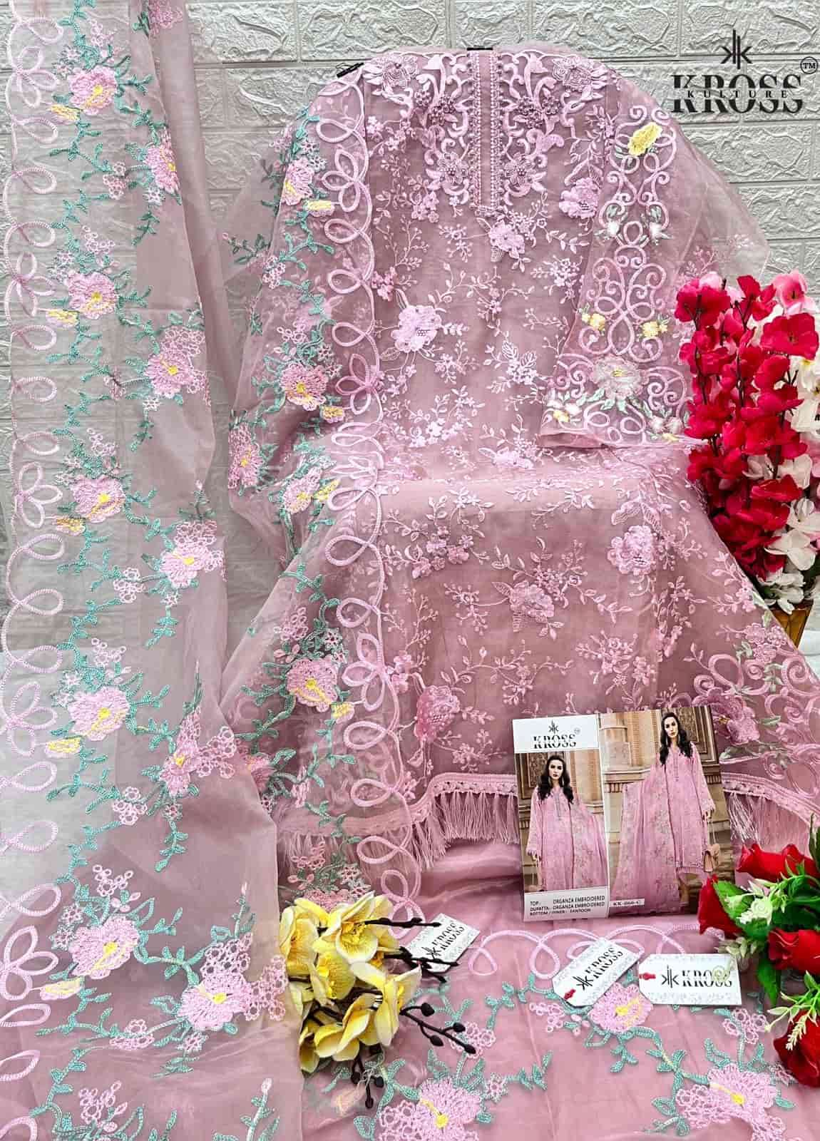 Kross Kulture KK 066 Colors Heavy Designer Pakistani Party Wear Suit Wholesalers view 10