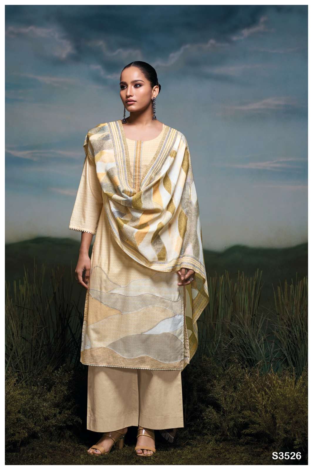 Ganga Fashion Nathaly 3526 Exclusive Premium Designs Cotton Suit Collection