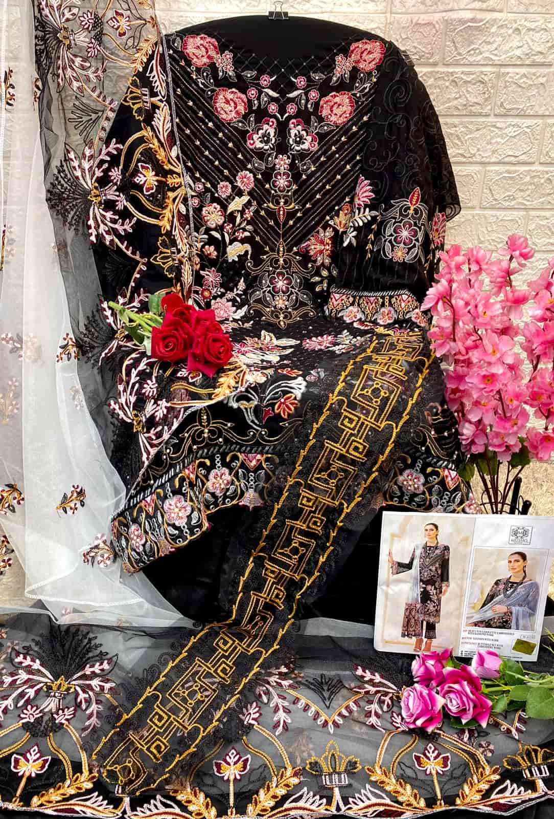 Mushq M 257 Colors Pakistani Exclusive Designer Suit Online view 8