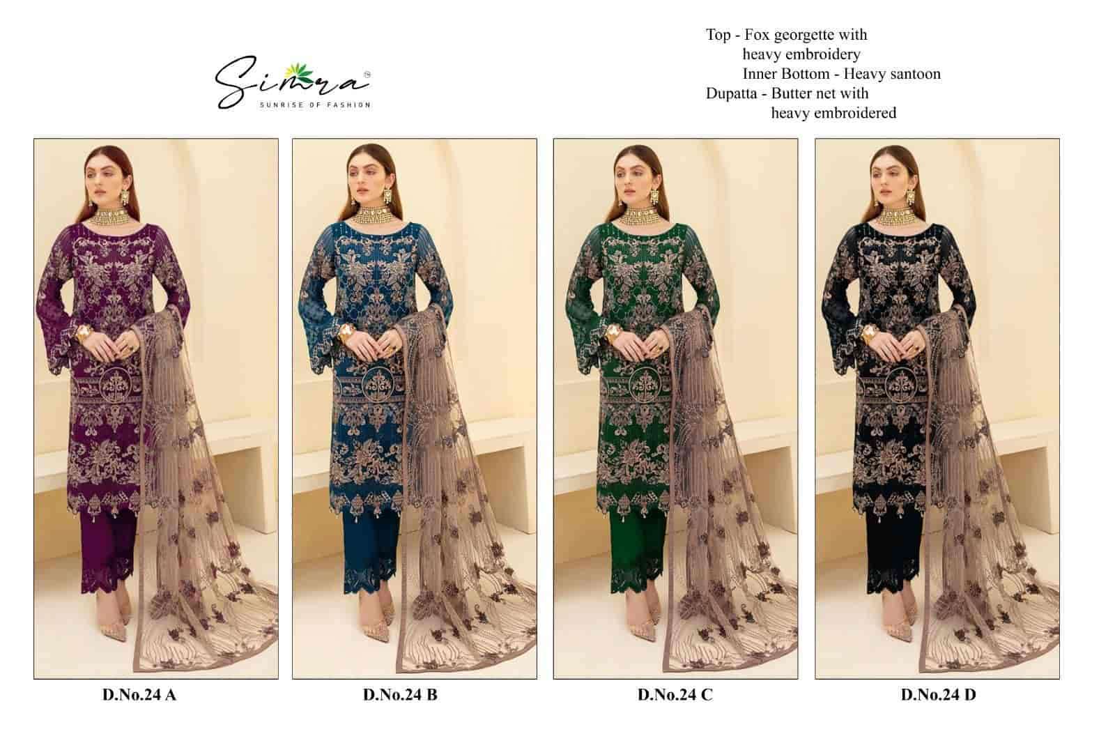 Simra Festive Georgette Embroidered Salwar Suit view 5