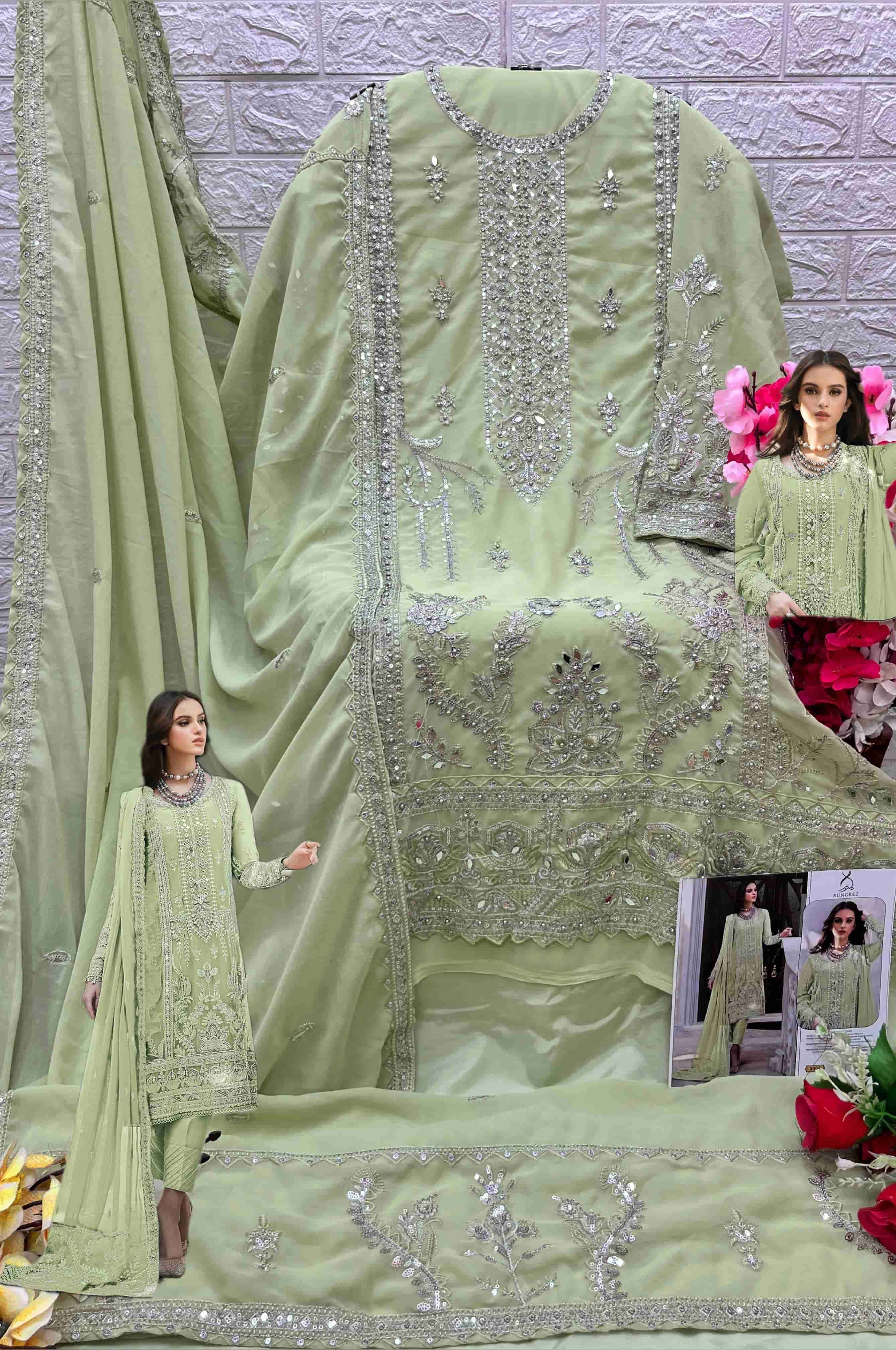 Rungrez 5005 Designer Pakistani Salwar Suit view 3