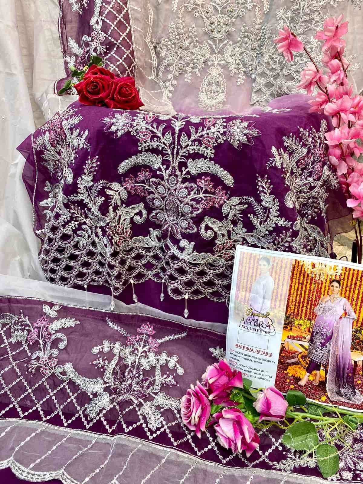 Cosmos Aayra Exclusive Pakistani Designer Suit view 2