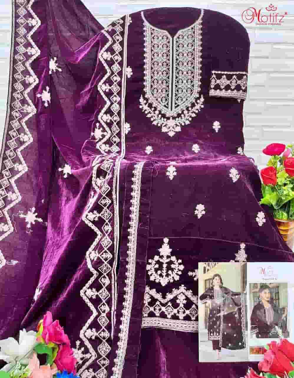 Motifz 2034 Colors Pakistani Festive Wear Style Designer Suit Wholesalers view 7