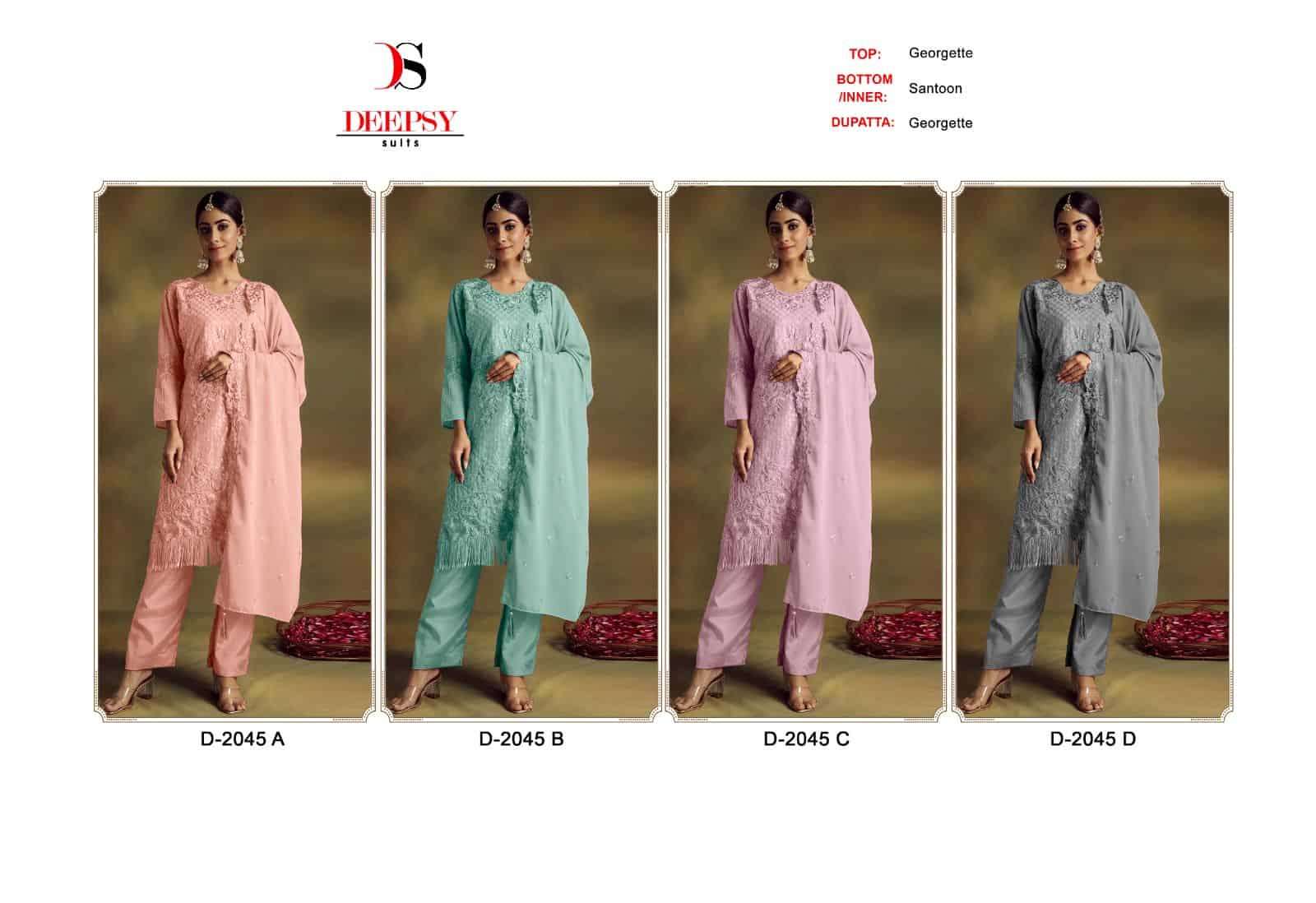 Deepsy D-2045 Designer Pakistani Salwar Suit view 5