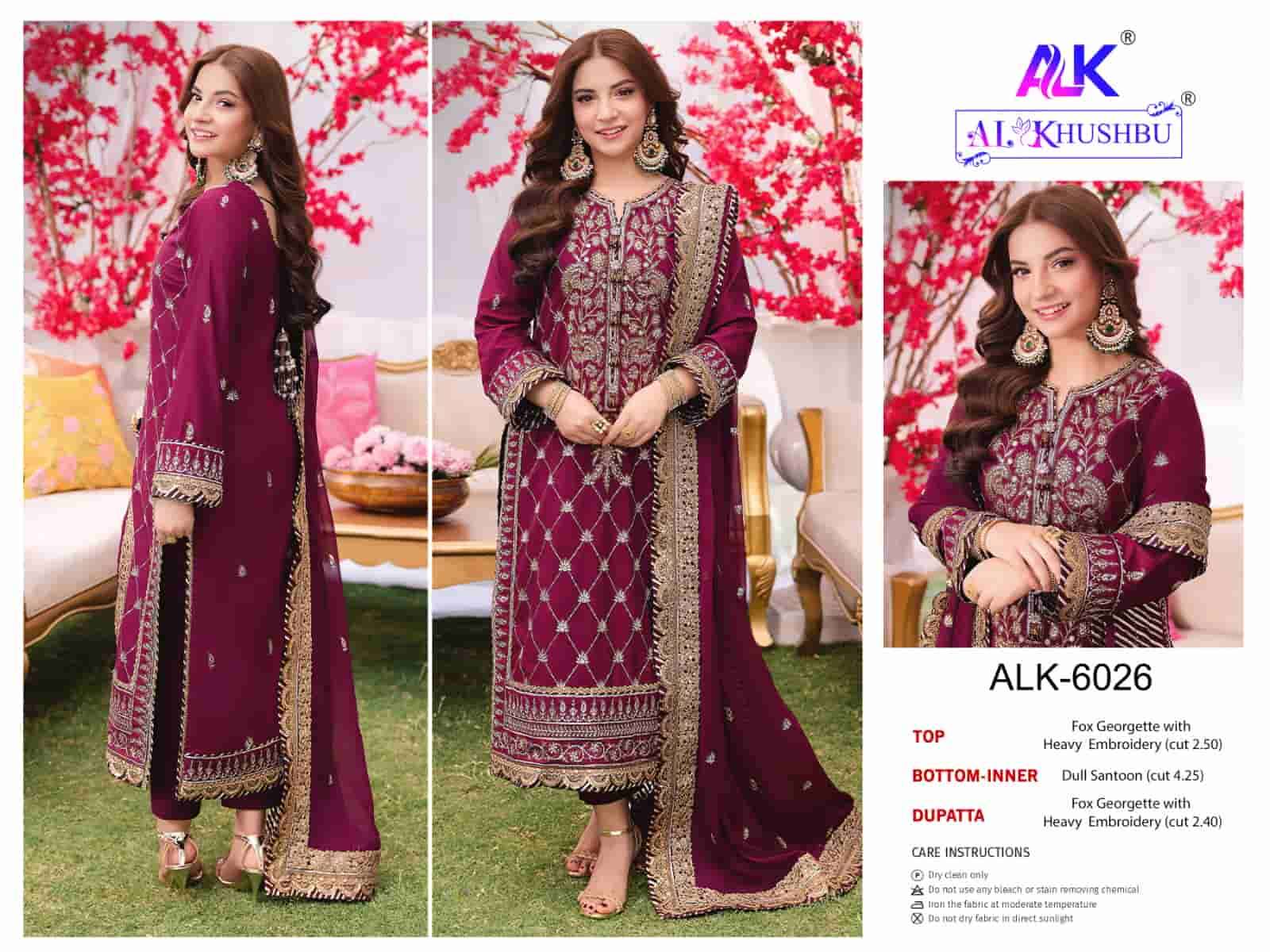 Al Khushbu Zahra Rubab Vol 2 Pakistani Embroidered Suit Wholesalers view 5