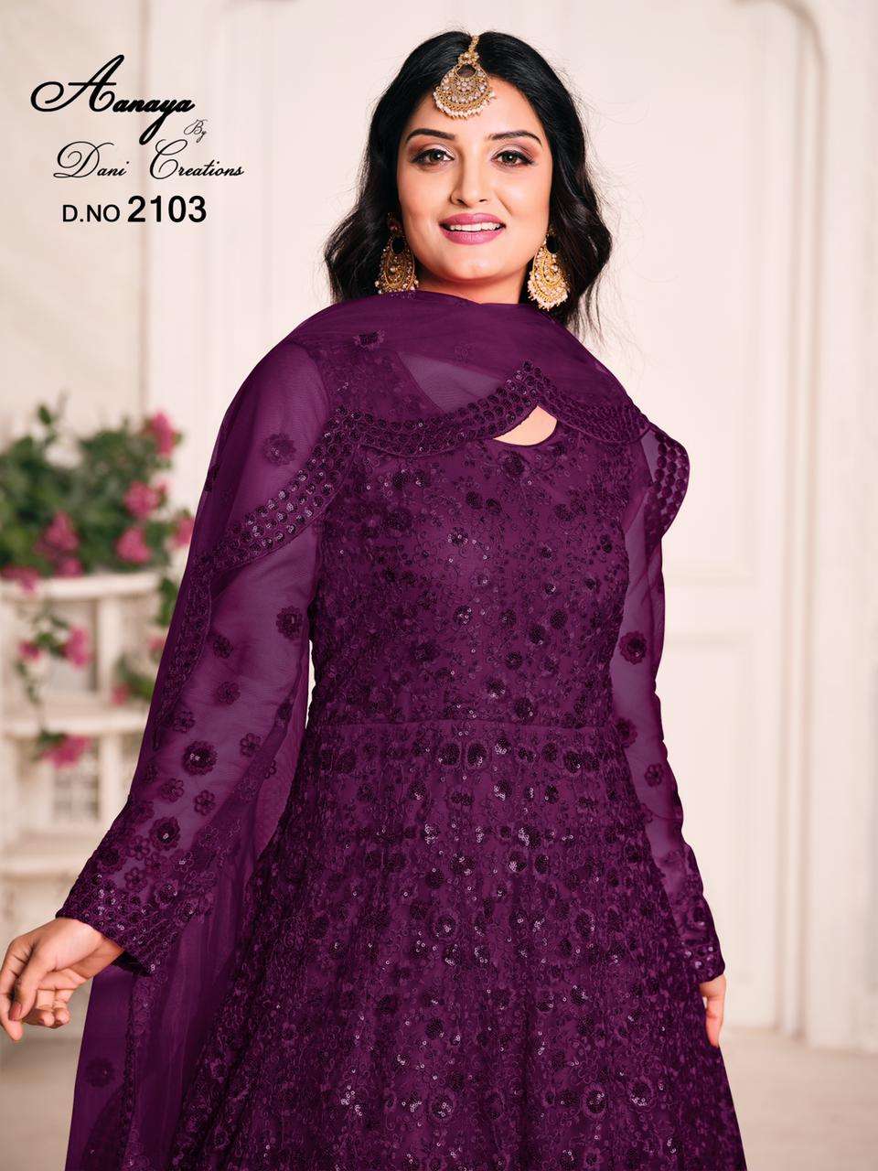 Aanaya Vol 121 Designer Fancy Anarkali Rate view 3