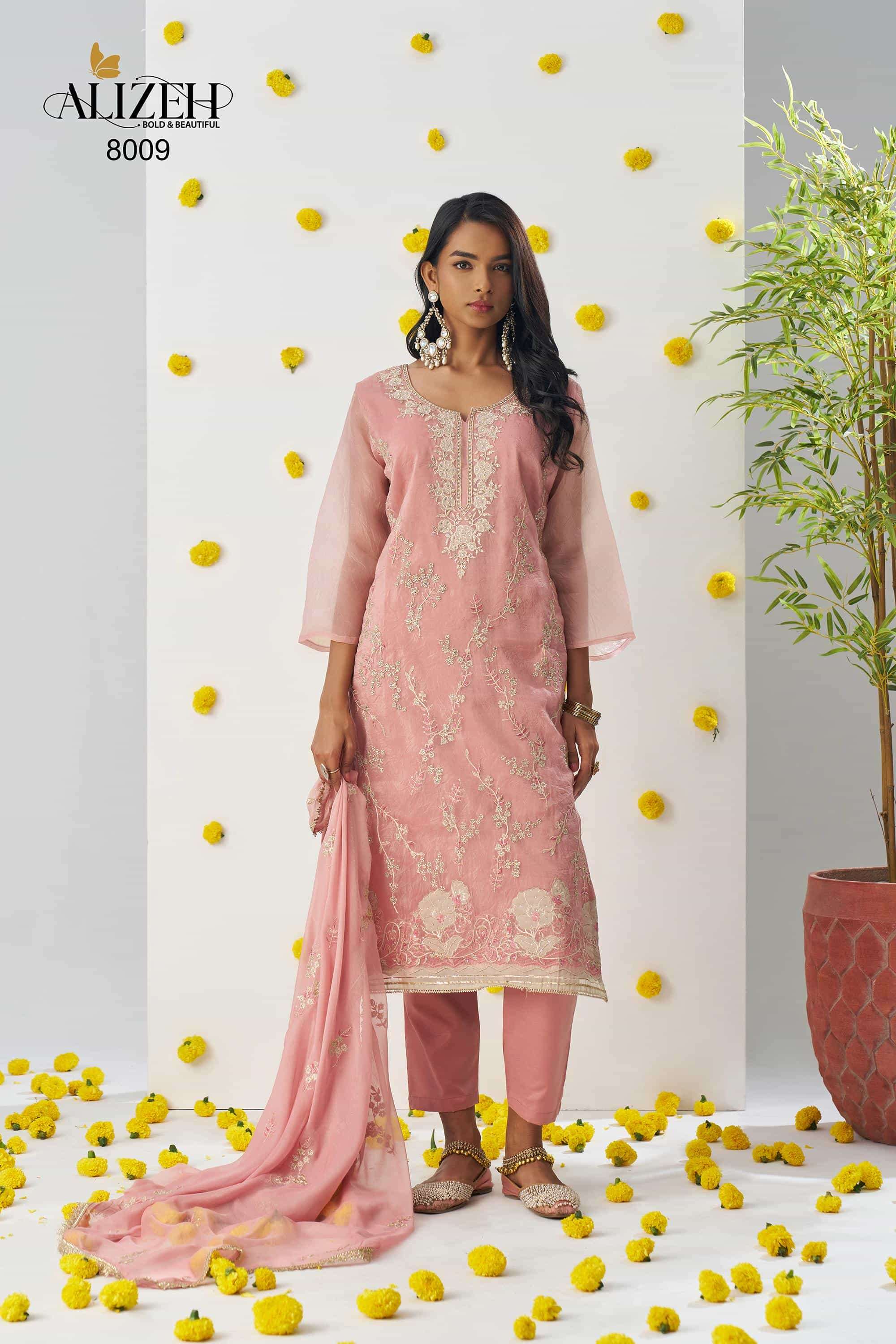 Alizeh Raag 4 Colors Pakistani Salwar Suit Collection At Price view 20