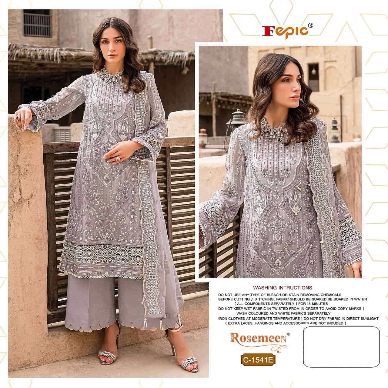 Fepic C 1541 Colors Exclusive New Pakistani Salwar Suit Wholasaler view 3