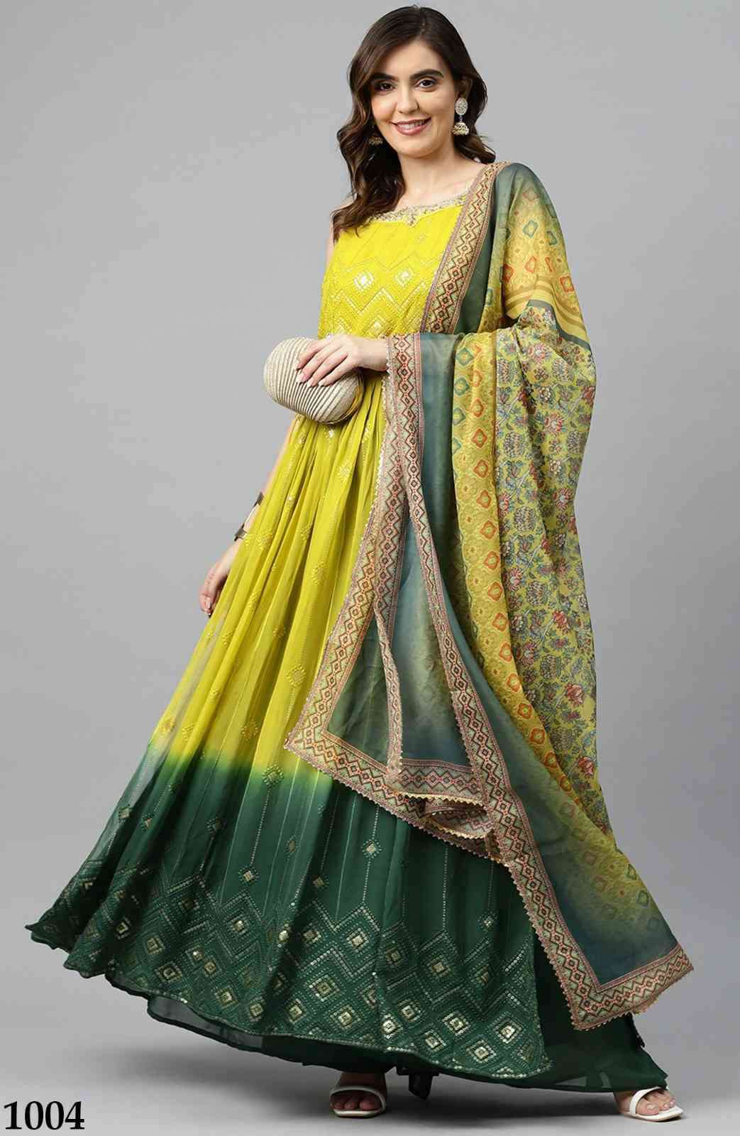 Alfaaz Faiza Latest Designer Sharara Style Dress Wedding Collection view 9