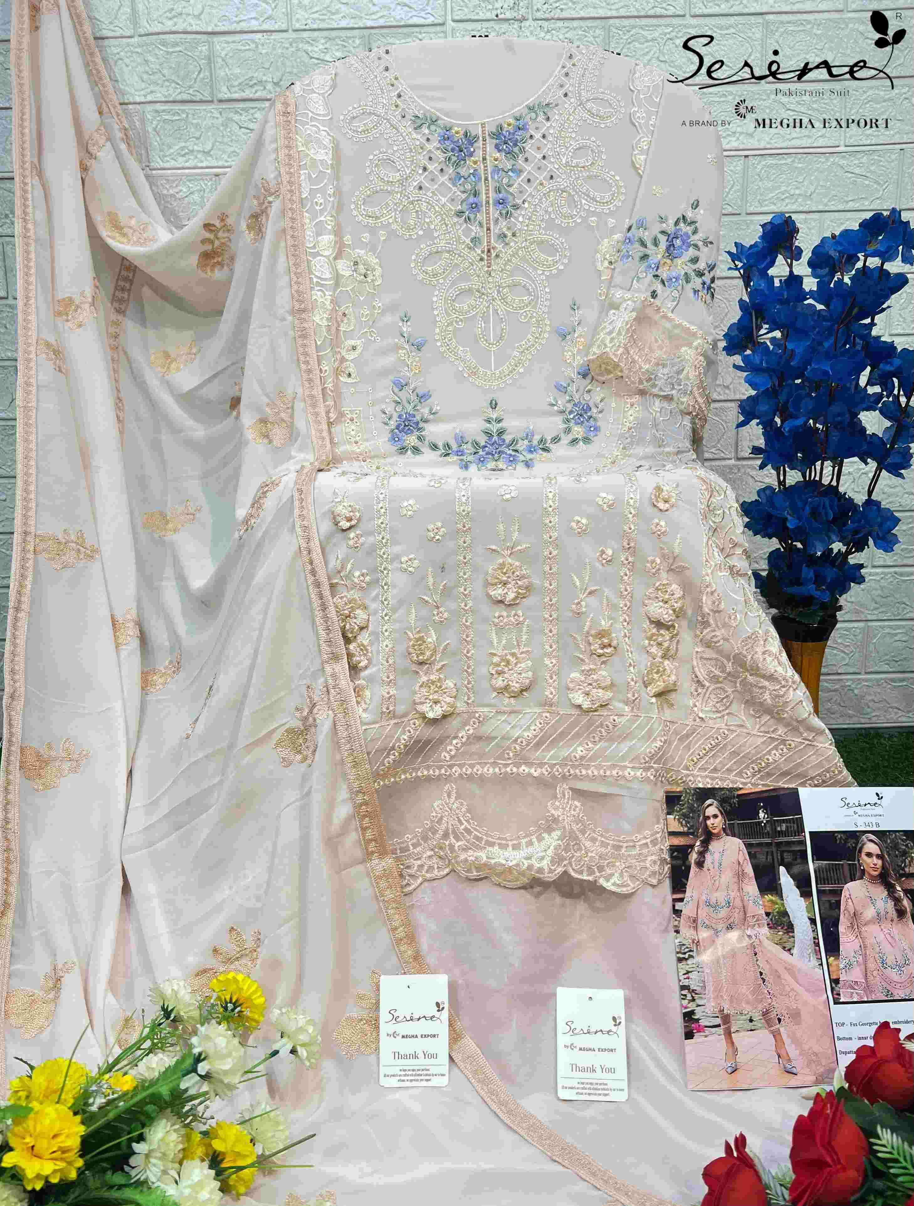 Serine S 343 Colors Pakistani Suit view 8