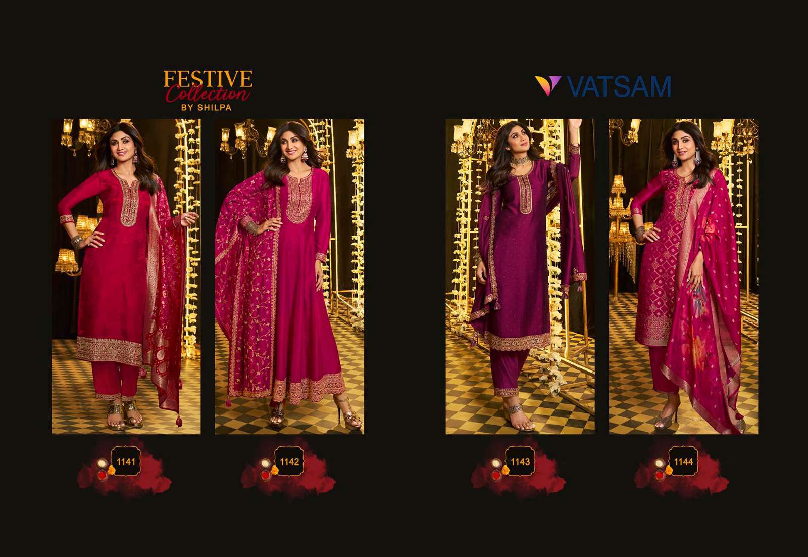 Viradi Vatsam Festive Colletion By Shilpa Readymade Designs Traditional Dress view 11