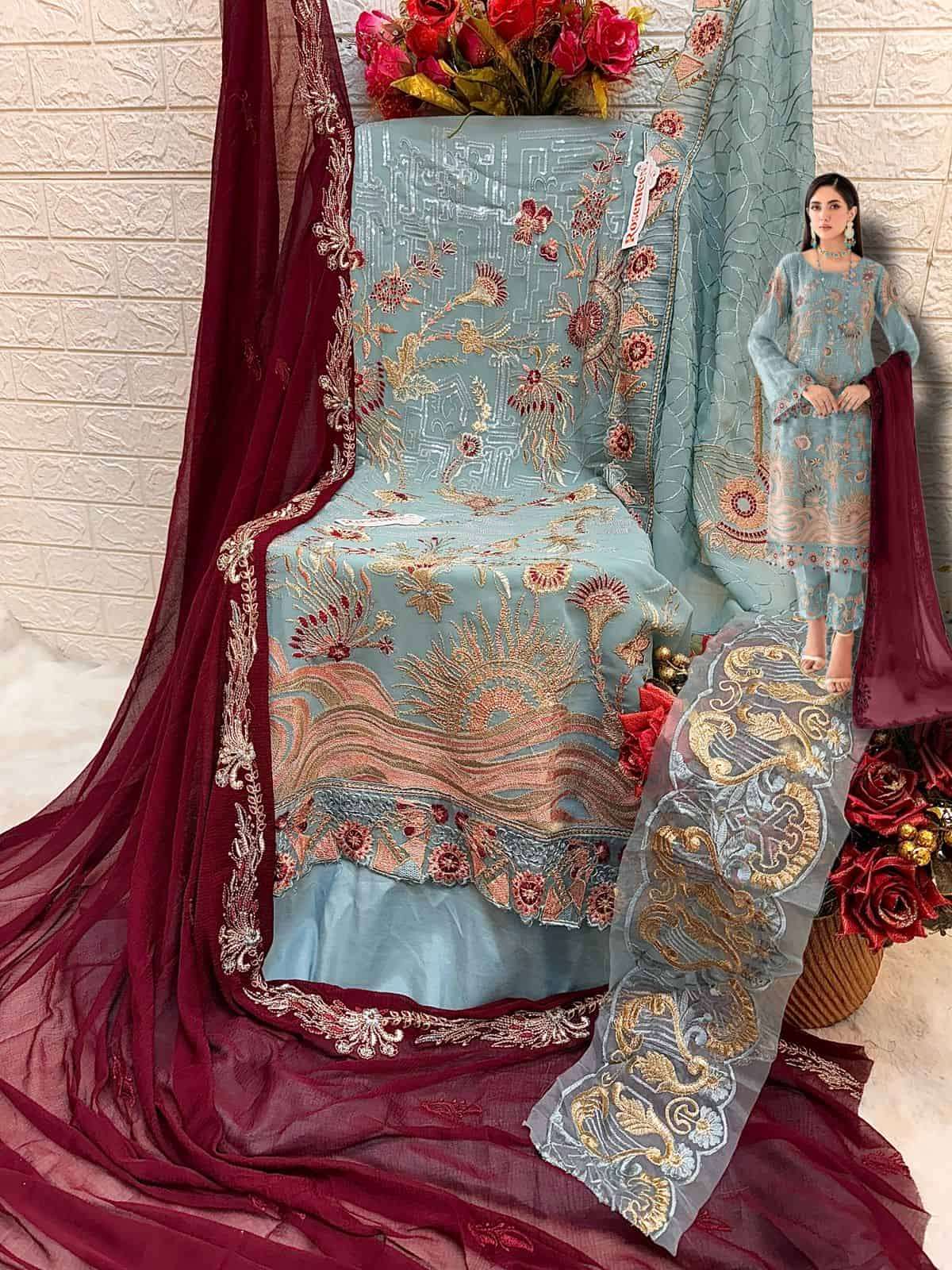 Fepic Rosemeen Embroidered Pakistani Salwar Suit view 2