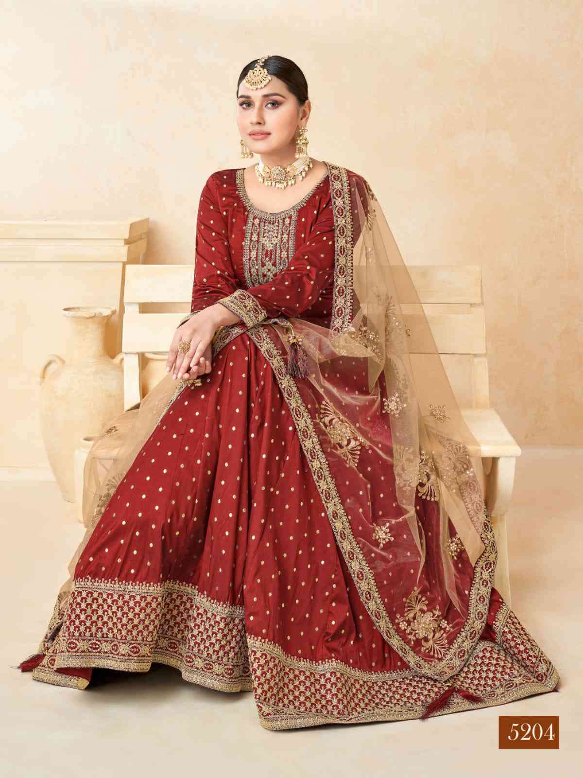 Aanaya Vol 152 Wedding Wear Anarkali view 9
