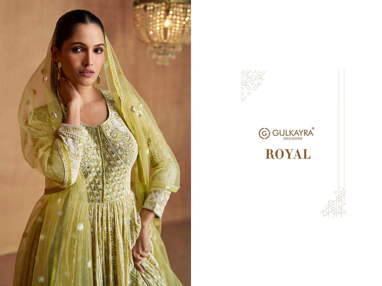 Gulkayra Royal 7490 And 7491 Latest Designer Partywear Gown view 2