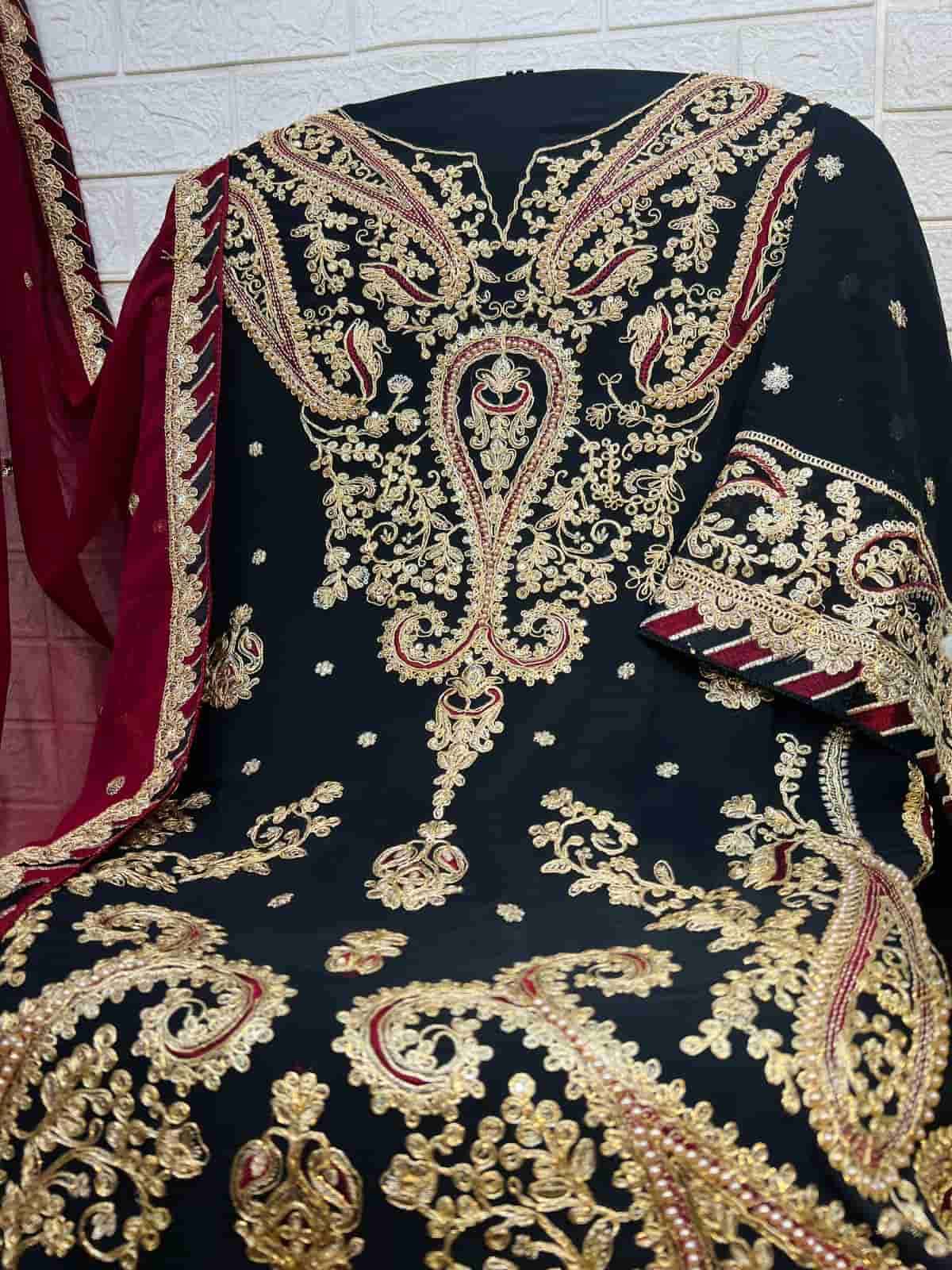 Zaha 10343 Pakistani Unstitched Salwar Suit Collection view 4