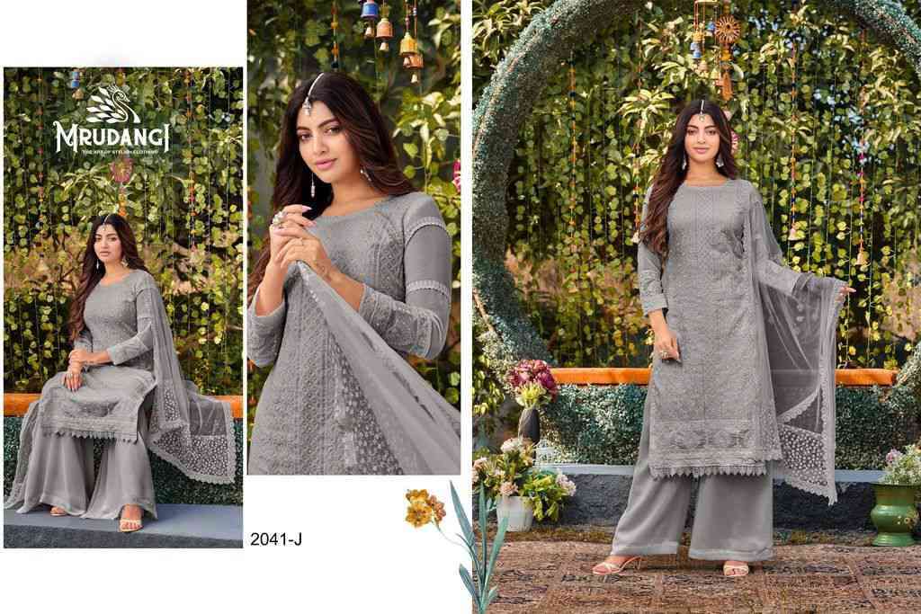 Mrudangi Celebration 2041 Colour Edition 2 Latest Designs Palazzo Dress view 4