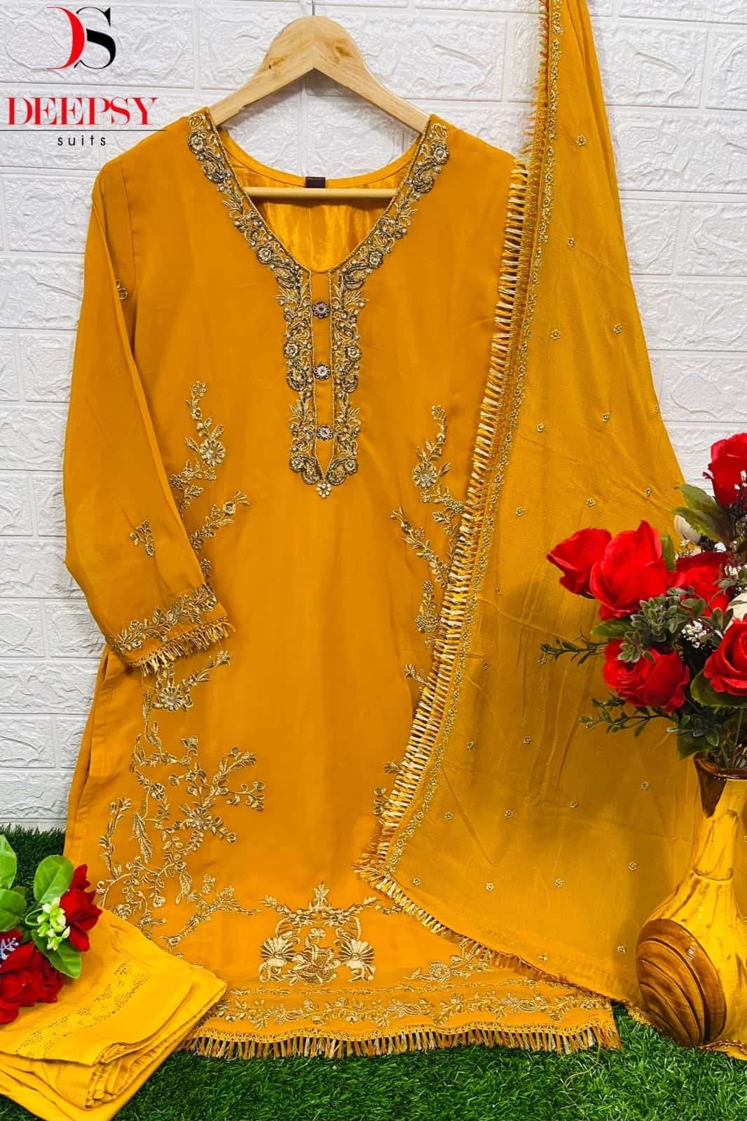 Deepsy D 293 Pakistani Fancy Readymade Salwar Suit Wholasaler view 4