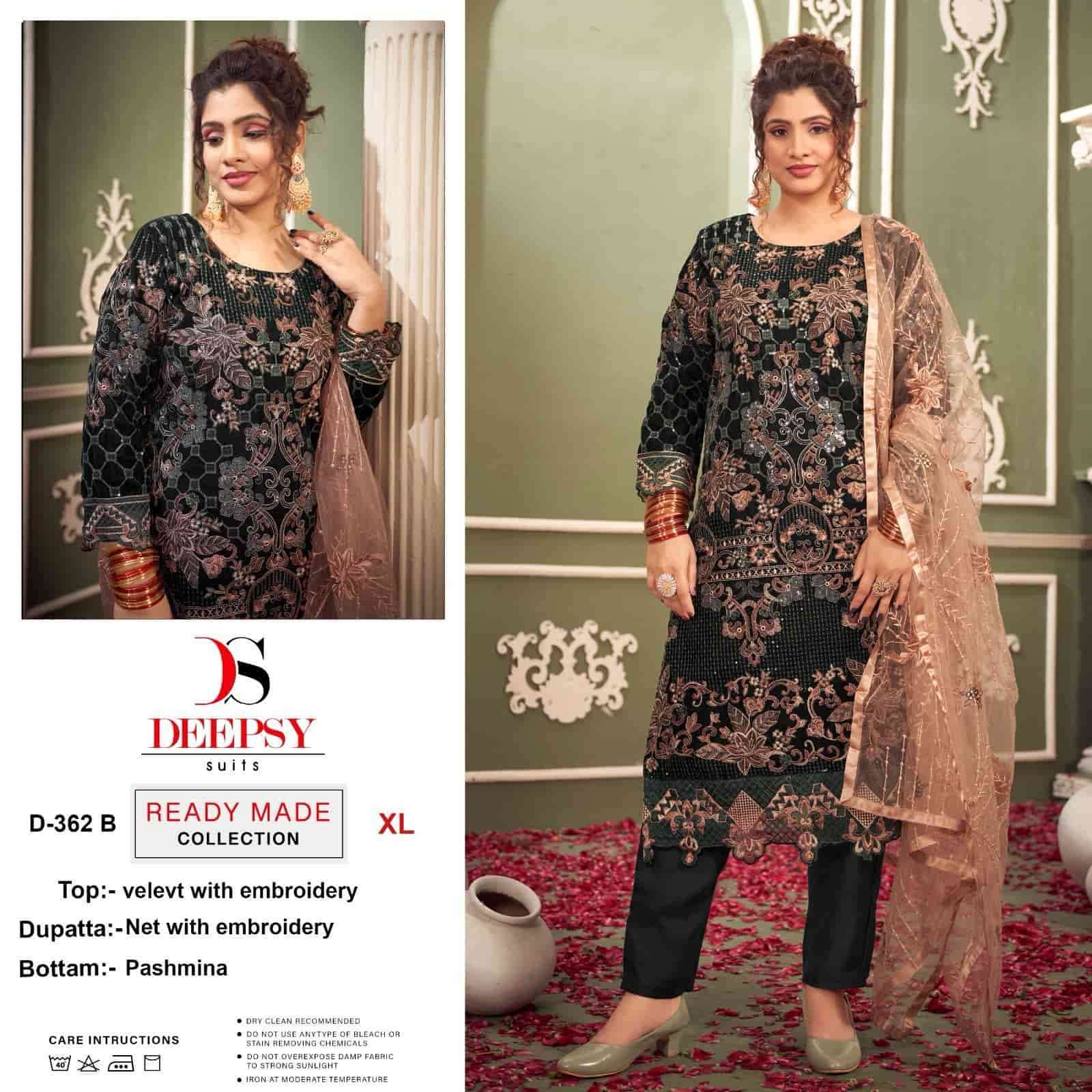 Deepsy D 362 Colors Festive Wear Style Heavy Designer Readymade Collection view 4