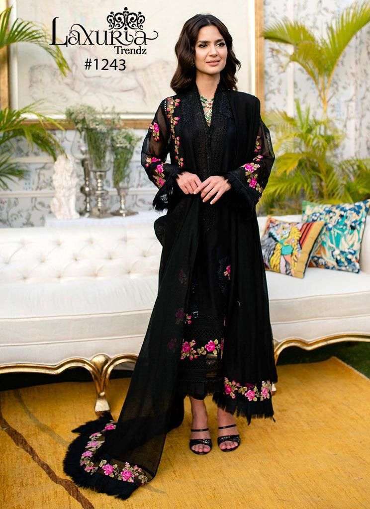 Laxuria Trends 1243 Pakistani Fancy Designer Readymade Suit view 2