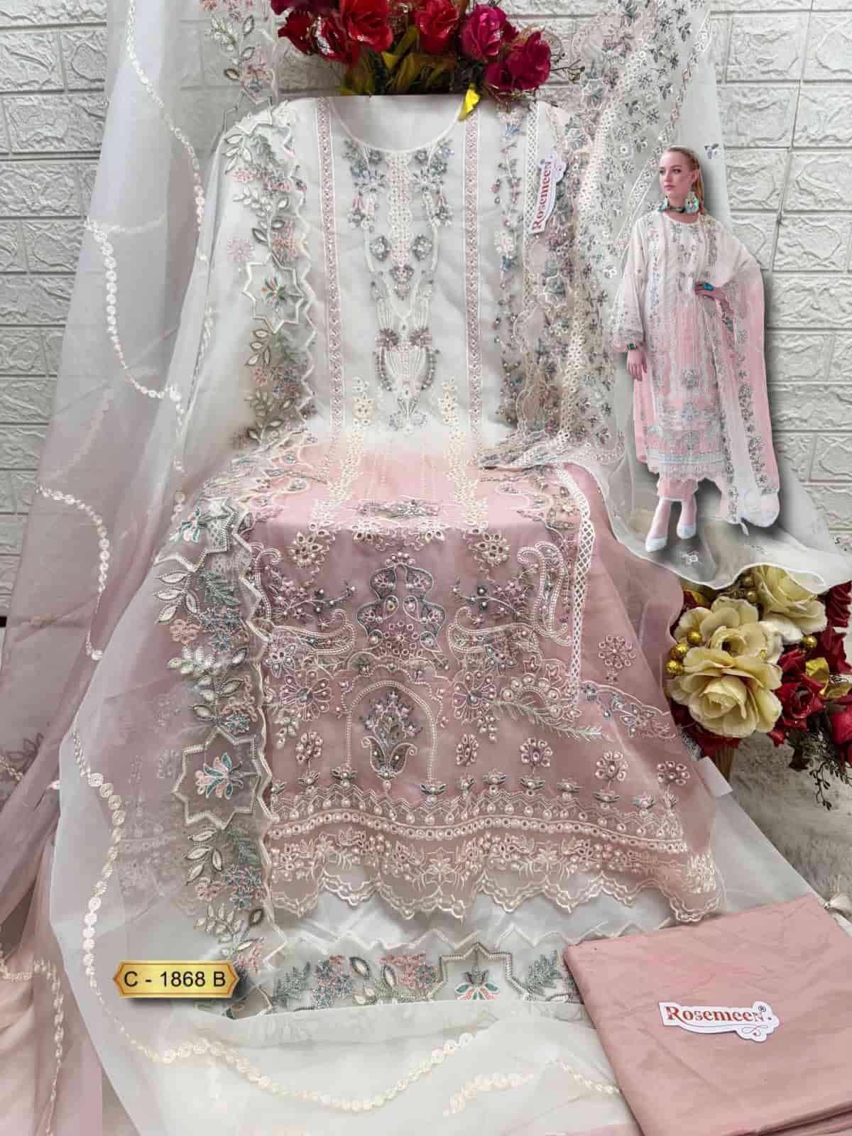 Fepic C 1868 Colors Latest Designer Pakistani Embroidered Salwar Kameez Collection view 6