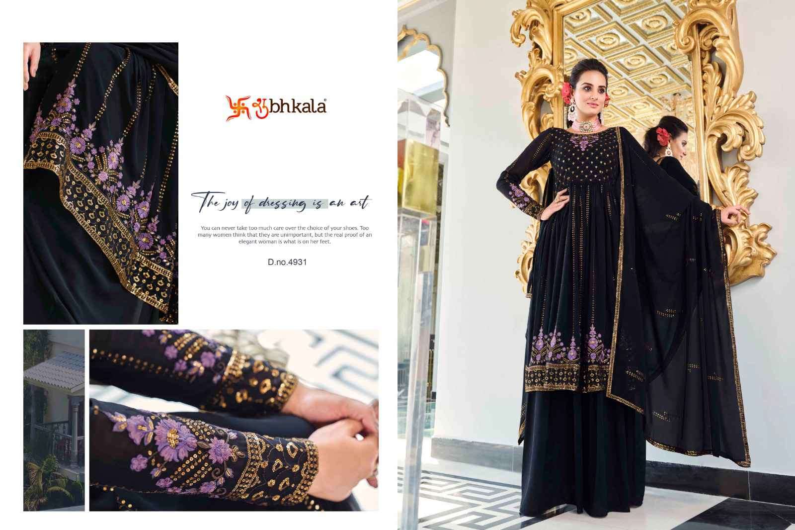 Shubhkala Flory Vol 37 Festive Collection Fancy Gharara Dress view 2