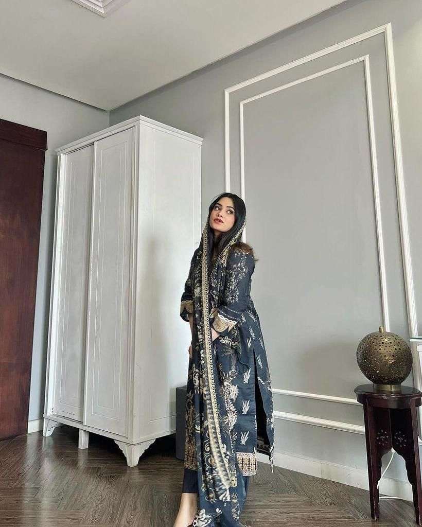 Shree Fabs Pakistani Cotton Dress view 4