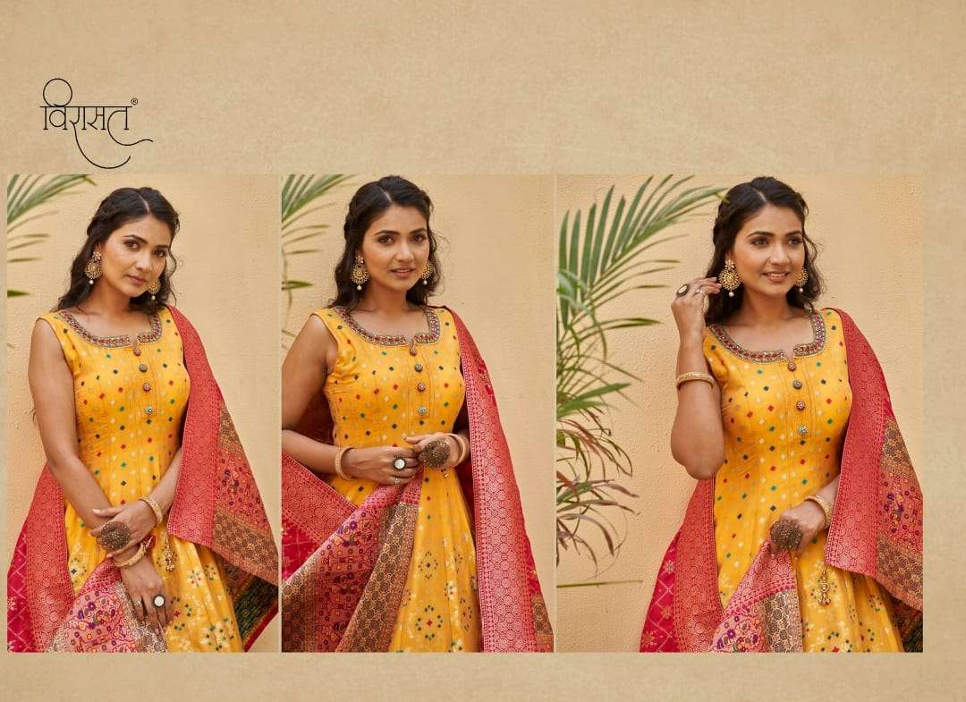 Virasat Banarasiya Vol 2 Readymade Wedding Collection Gown view 11