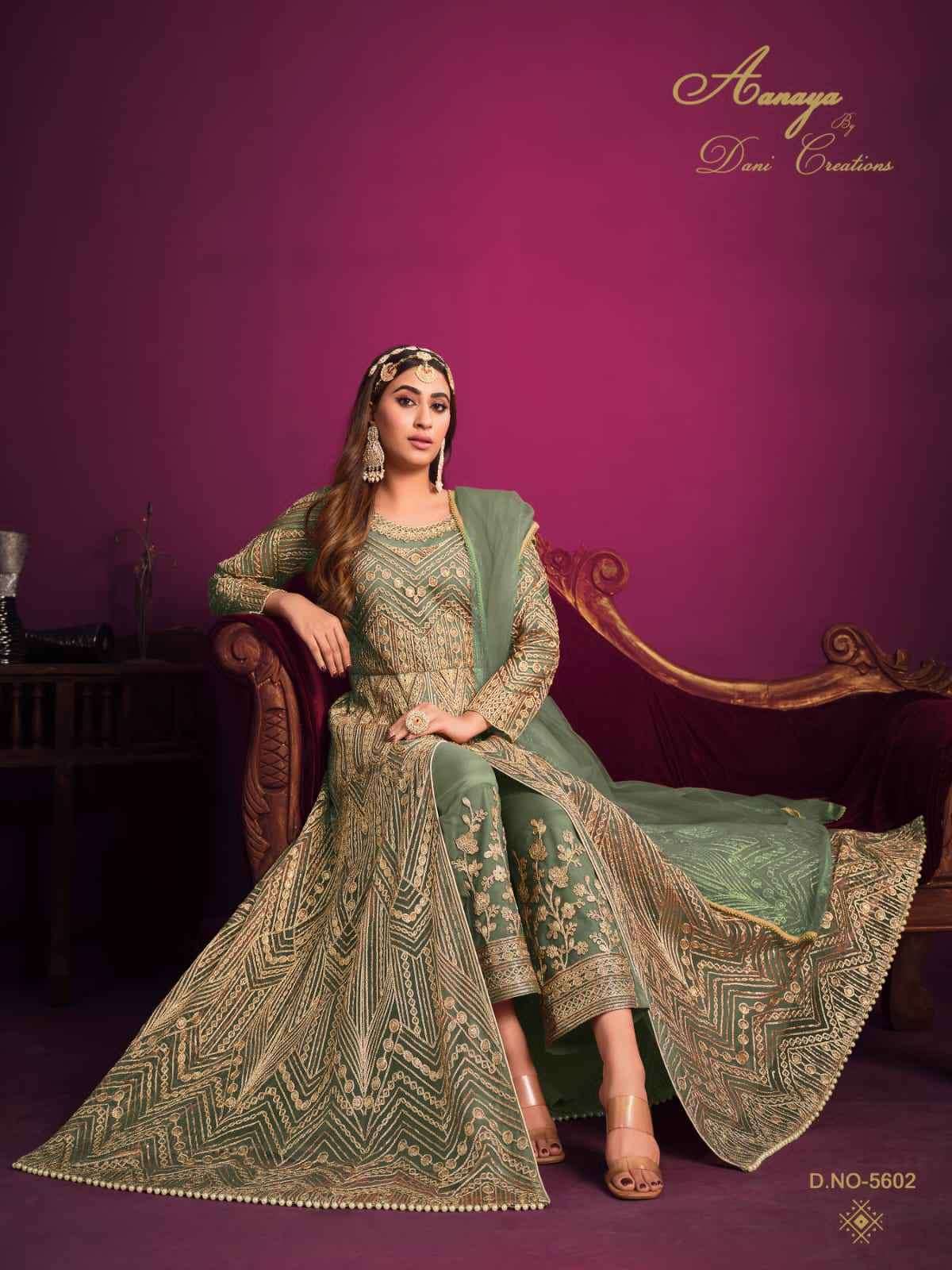 Aanaya Vol 156 Stylish Front Cut Partywear Designer Dress view 12