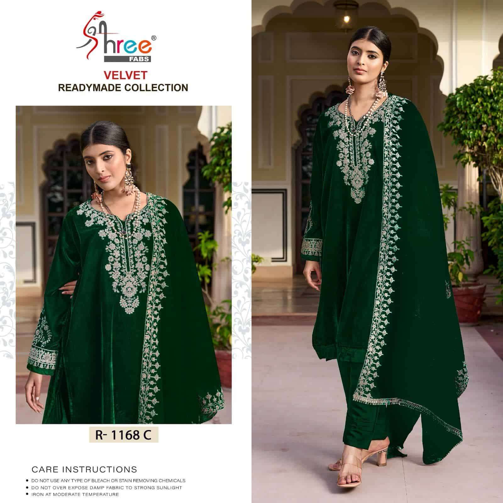 Shree Fabs Velvet Pakistani Festive Suit view 2